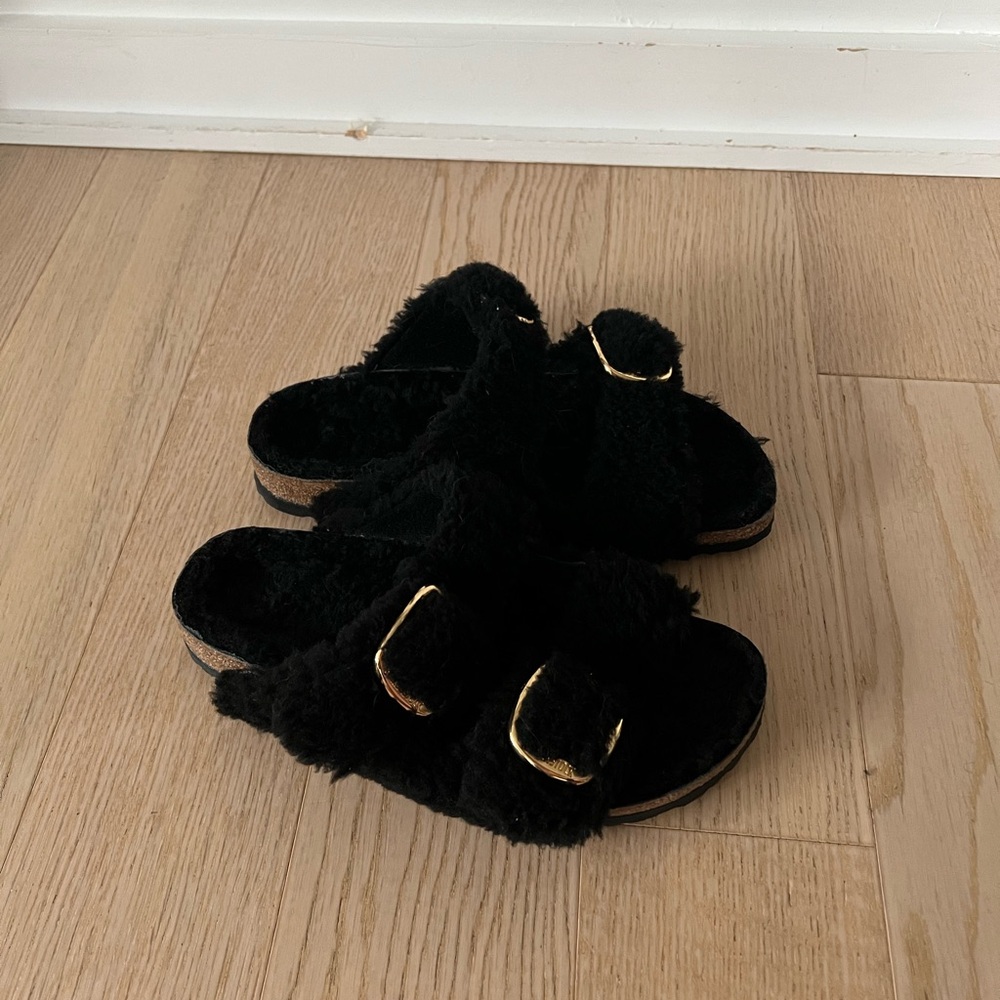 Birkenstock Arizona Big Buckle Shearling - Picture 2 of 5